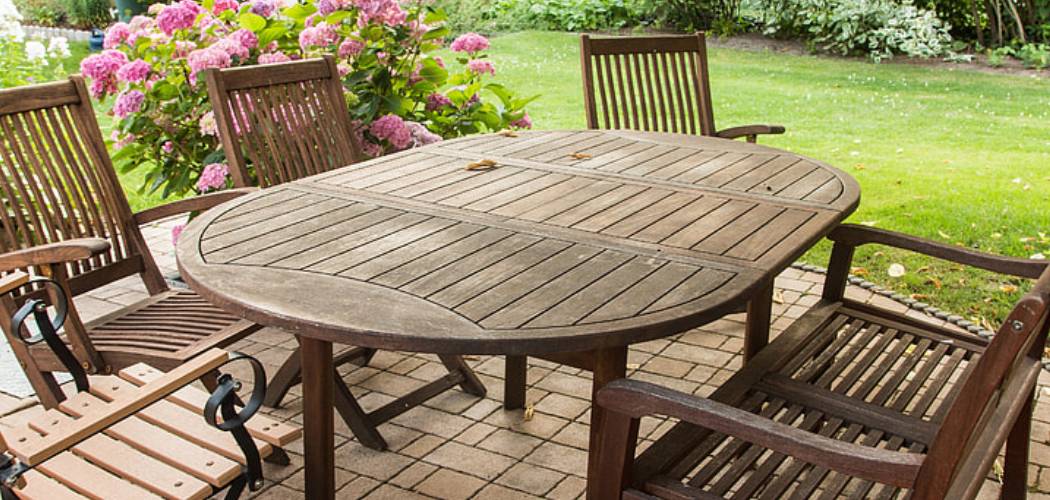 How to Make a Patio Table