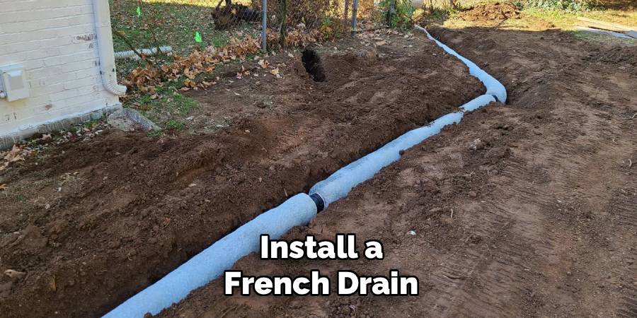Install a French Drain