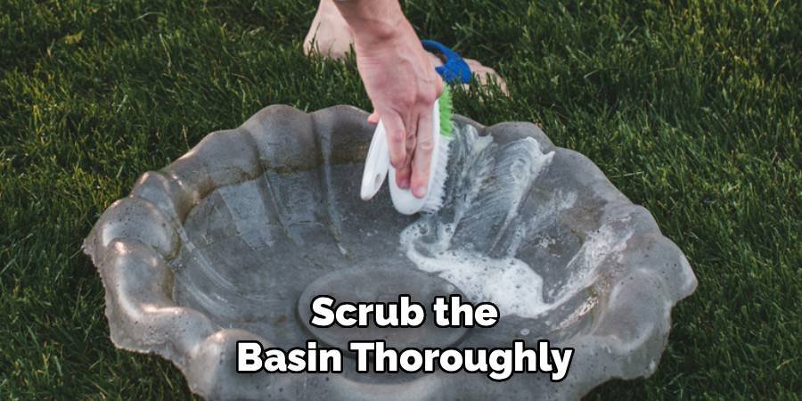 Scrub the Basin Thoroughly