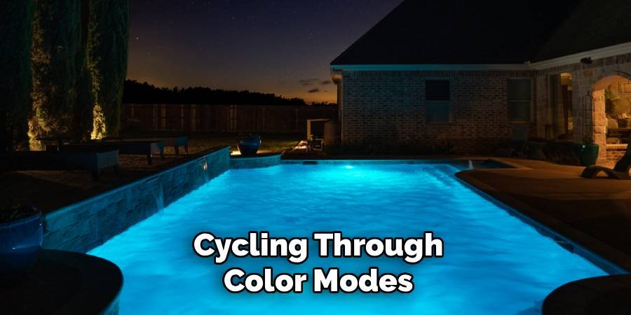 Cycling Through Color Modes
