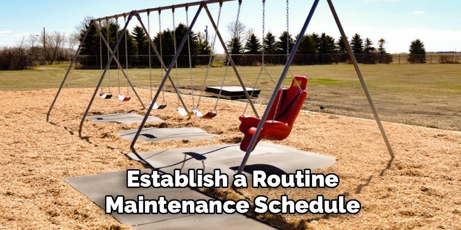 Establish a Routine Maintenance Schedule