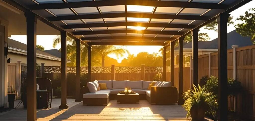 How to Build Patio Cover Attached to House