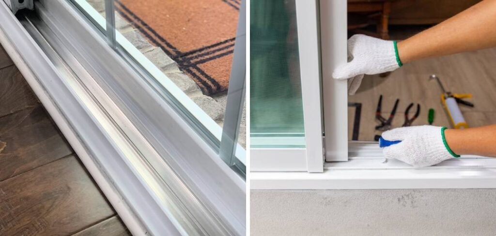 How to Clean Patio Door Tracks