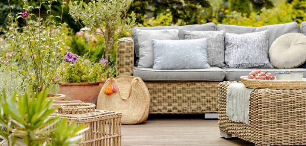 How to Clean Wicker Patio Furniture