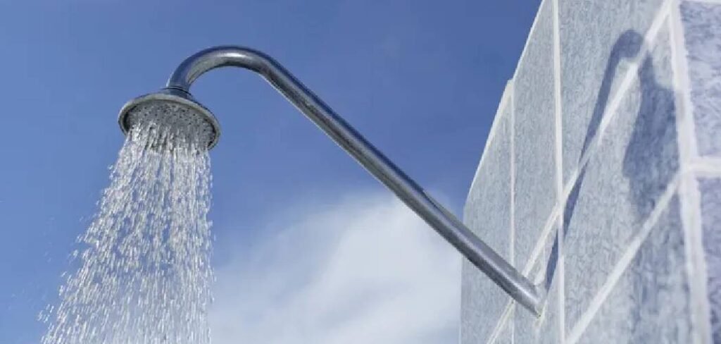 How to Plumb Outdoor Shower