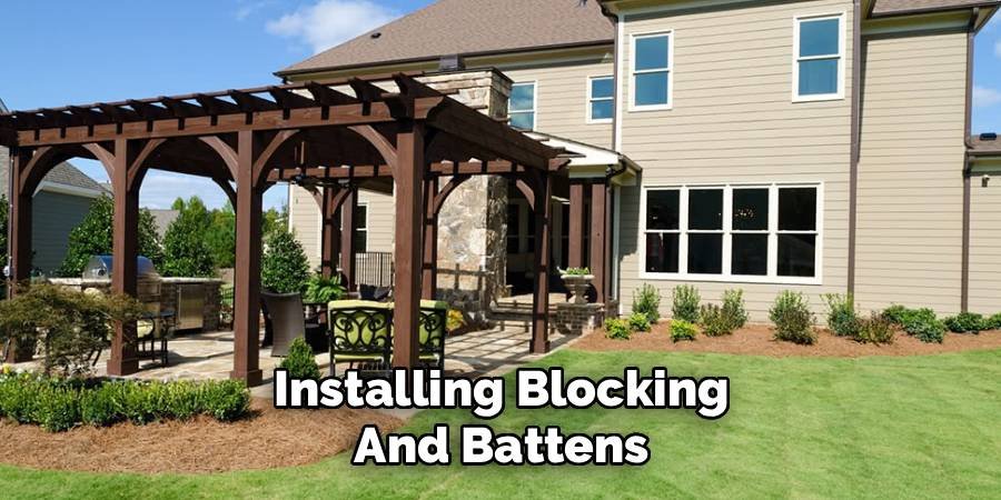 Installing Blocking and Battens