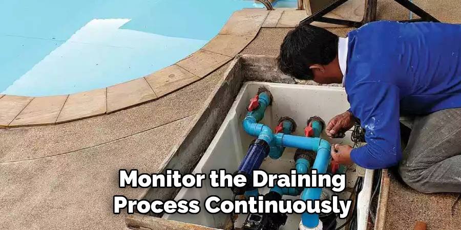Monitor the Draining Process Continuously