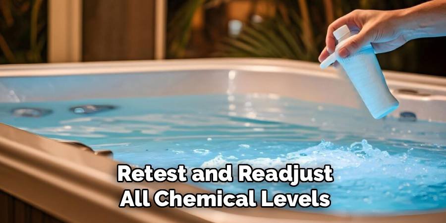 Retest and Readjust All Chemical Levels