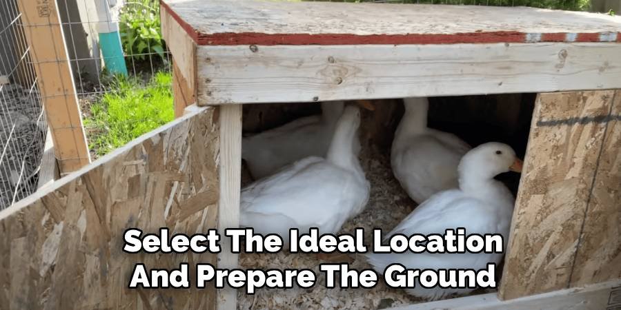 Select The Ideal Location And Prepare The Ground