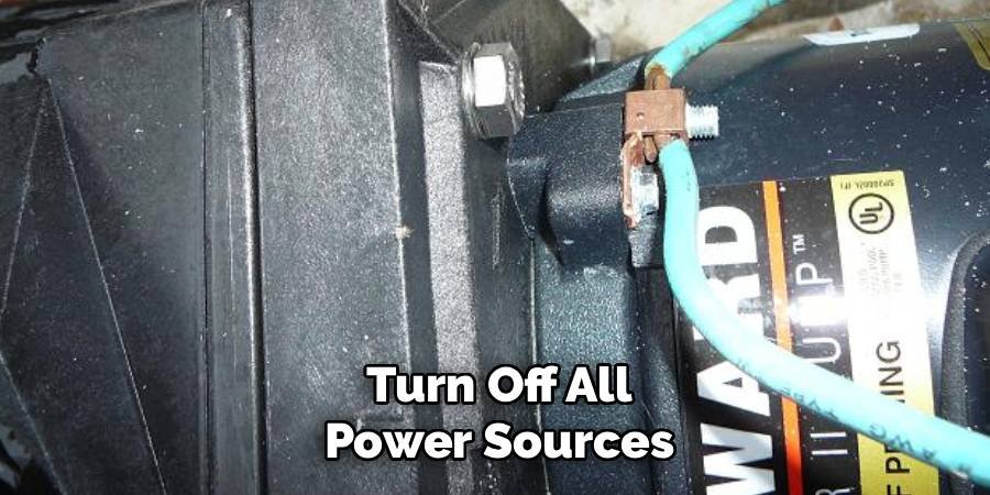 Turn Off All Power Sources
