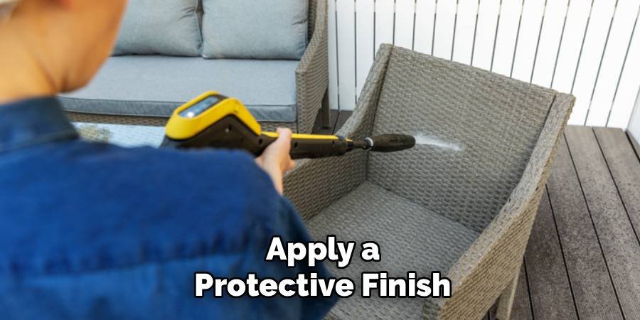 Apply a Protective Finish