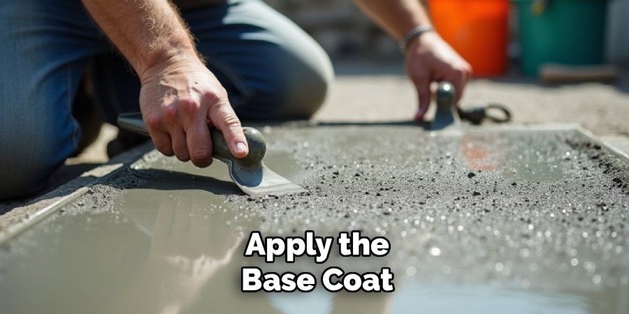 Apply the Base Coat