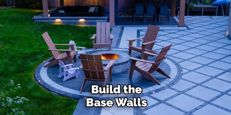 Build the Base Walls