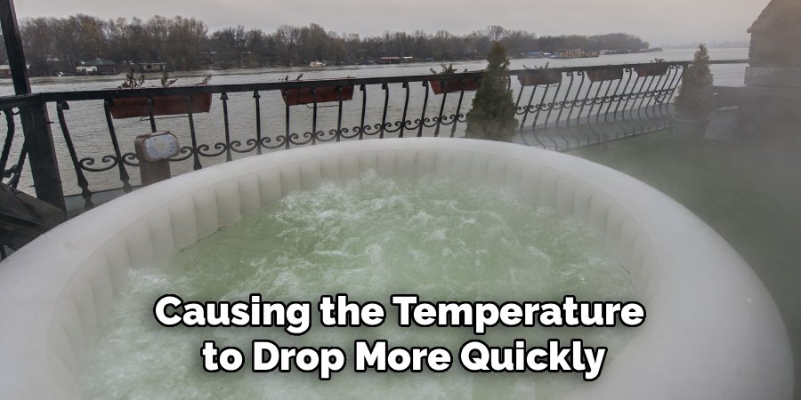 Causing the Temperature
to Drop More Quickly