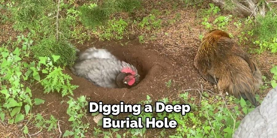 Digging a Deep Burial Hole