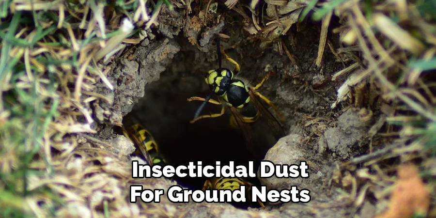 Insecticidal Dust for Ground Nests