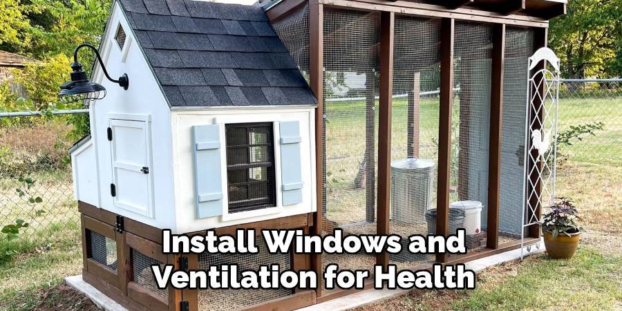 Install Windows and Ventilation for Health