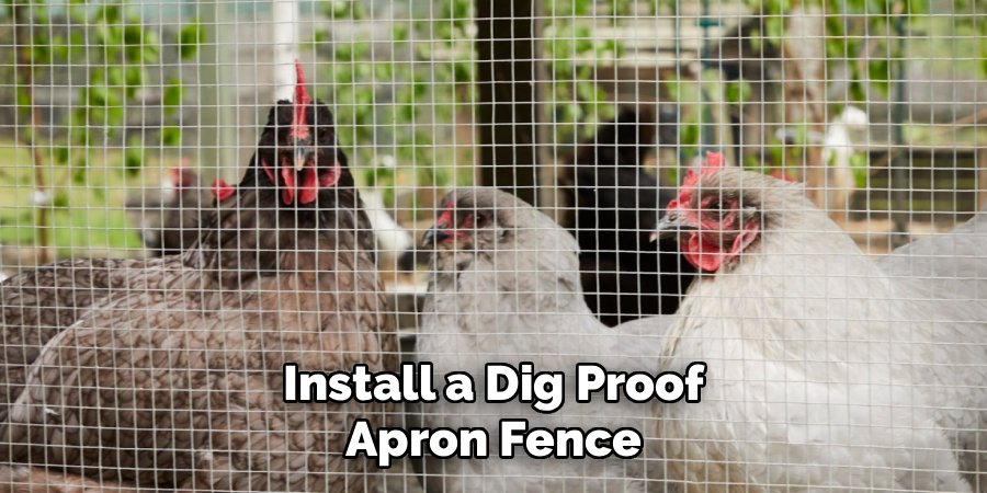 Install a Dig-Proof Apron Fence