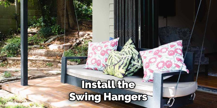 Install the Swing Hangers