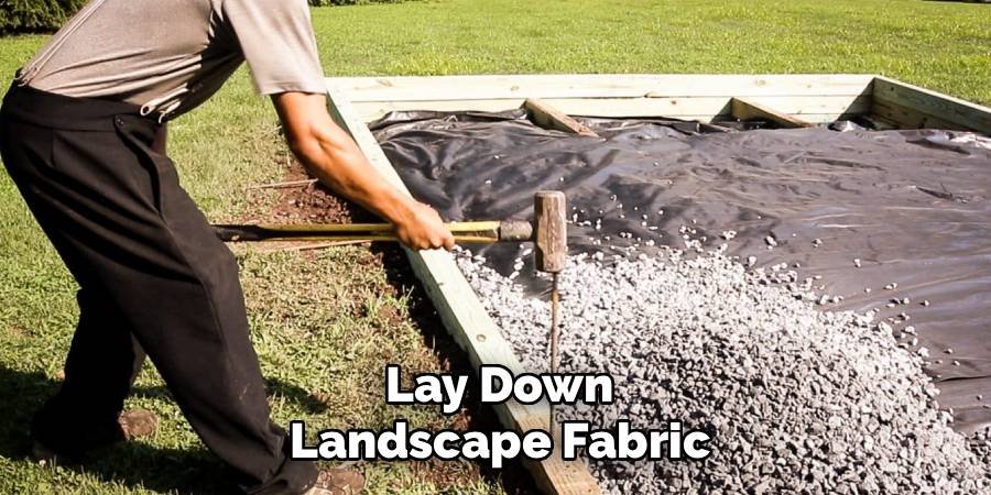 Lay Down Landscape Fabric