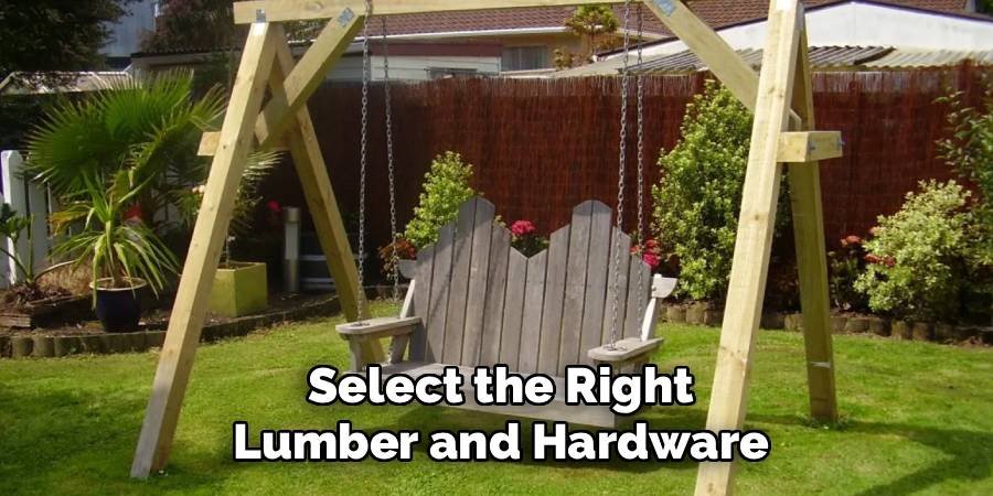 Select the Right Lumber and Hardware