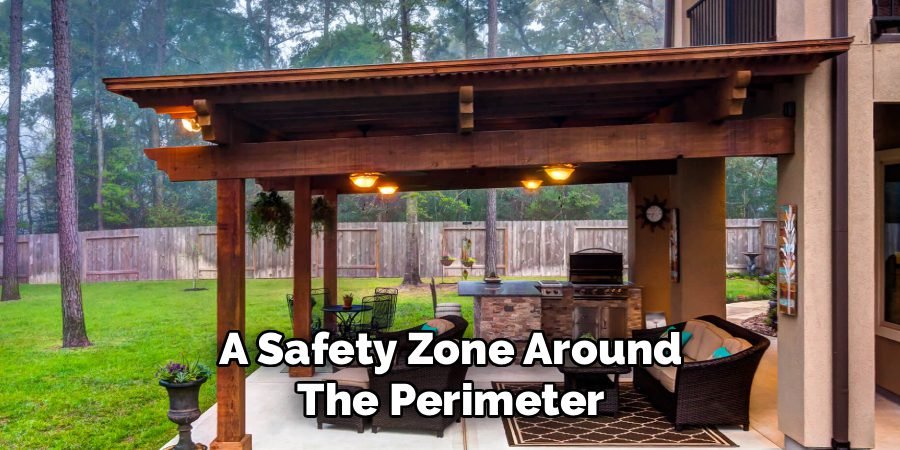A Safety Zone Around
The Perimeter