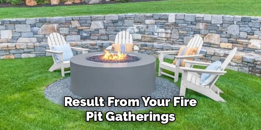Result From Your Fire
Pit Gatherings