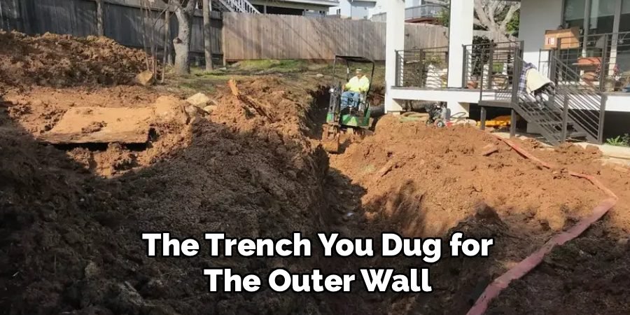 The Trench You Dug for
The Outer Wall