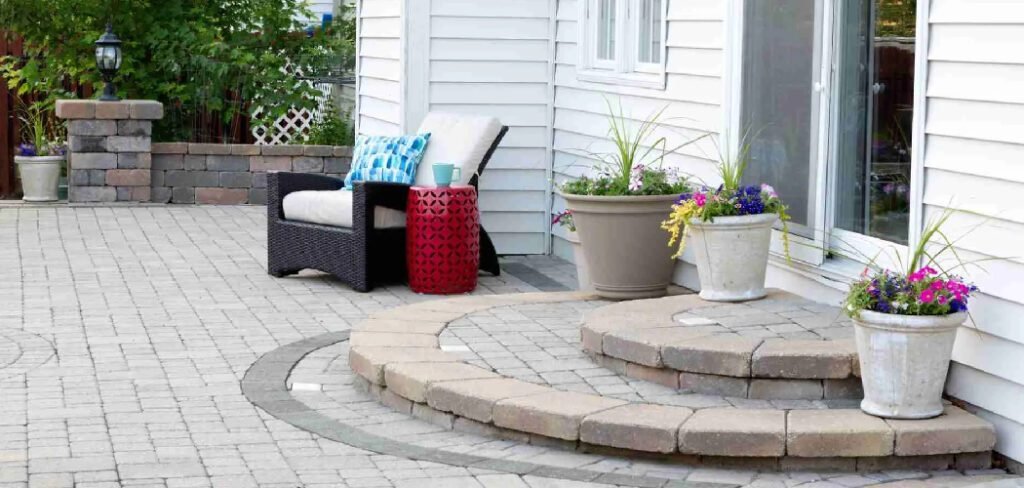 How to Fill Gaps in Flagstone Patio