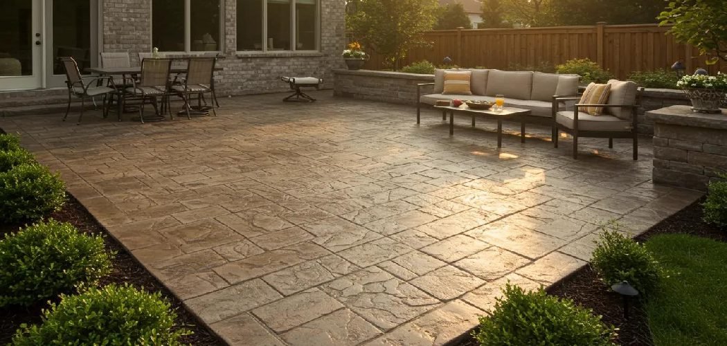 How to Seal a Stamped Concrete Patio