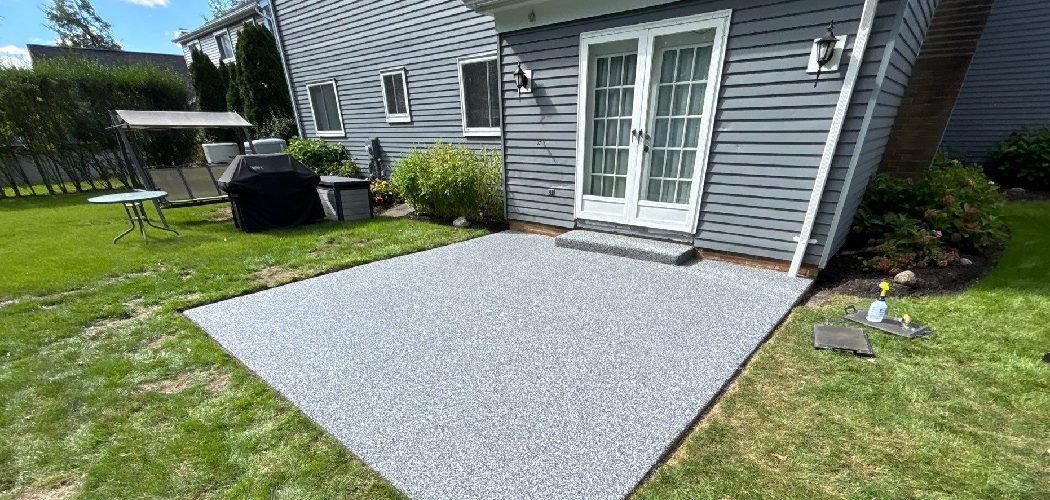 How to Smooth Rough Concrete Patio