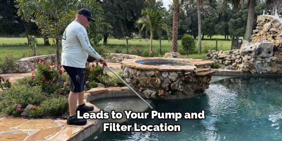 Leads to Your Pump and
Filter Location