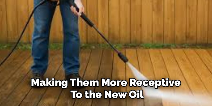 Making Them More Receptive 
To the New Oil