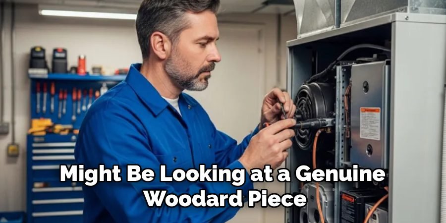 Might Be Looking at a Genuine 
Woodard Piece