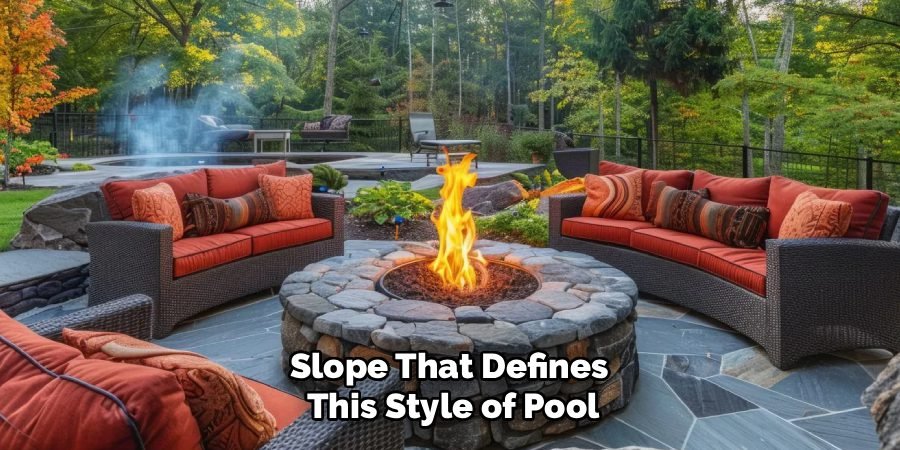 Slope That Defines
This Style of Pool