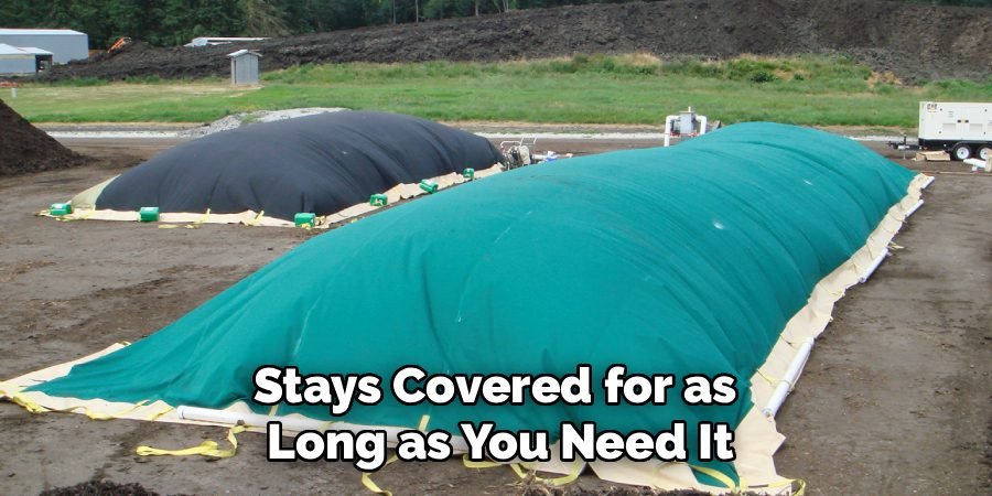 Stays Covered for as 
Long as You Need It