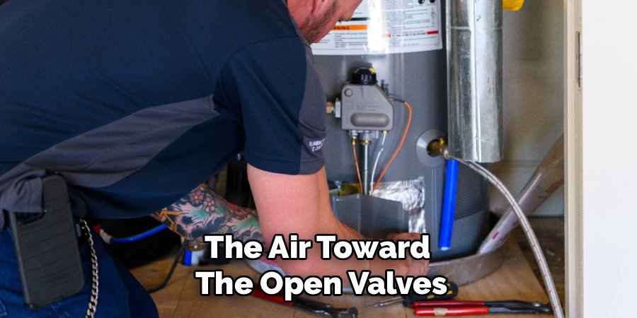 The Air Toward
The Open Valves