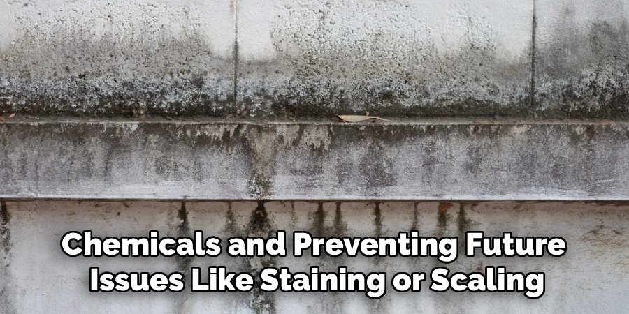 Chemicals and Preventing Future
Issues Like Staining or Scaling