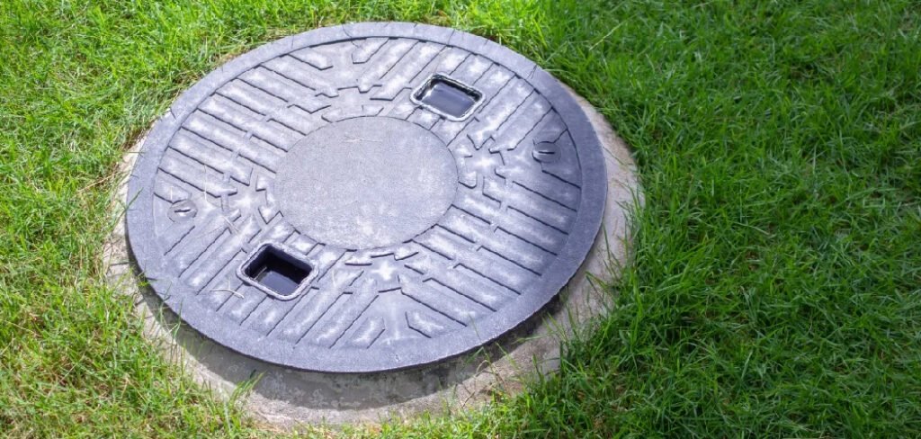 How to Hide Sewer Cover in Yard