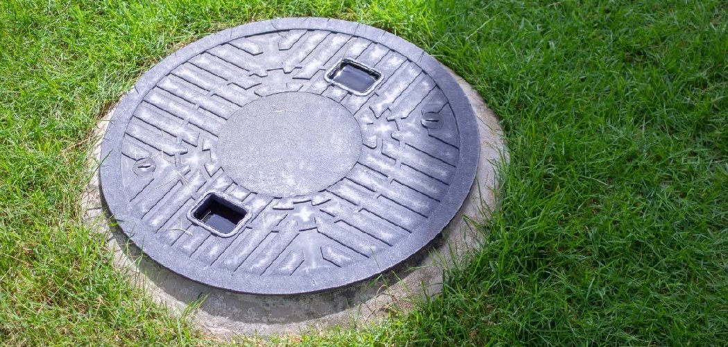 How to Hide Sewer Cover in Yard