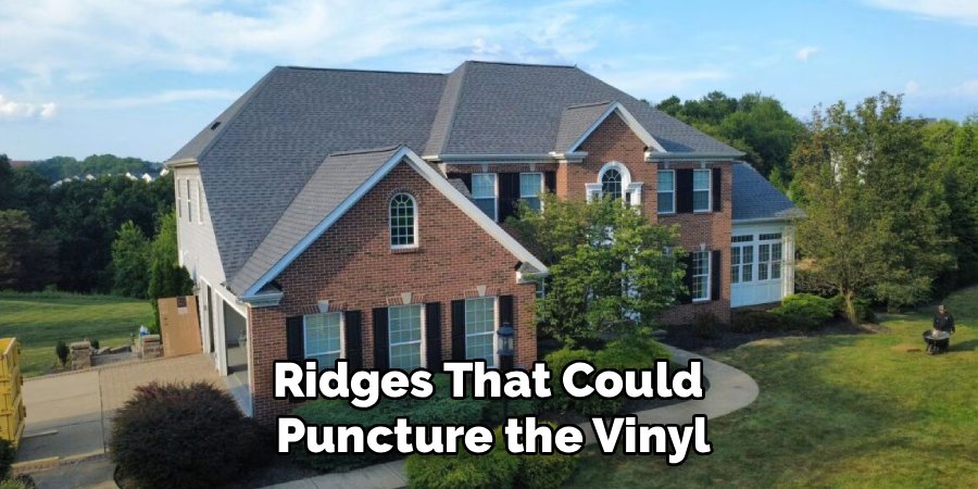 Ridges That Could 
Puncture the Vinyl