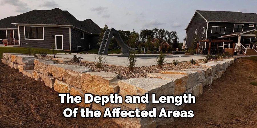The Depth and Length 
Of the Affected Areas