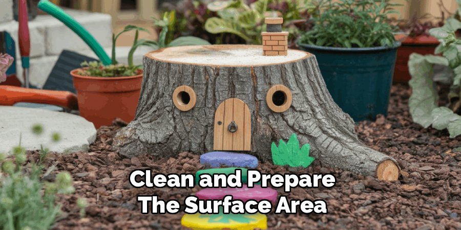 Clean and Prepare the Surface Area
