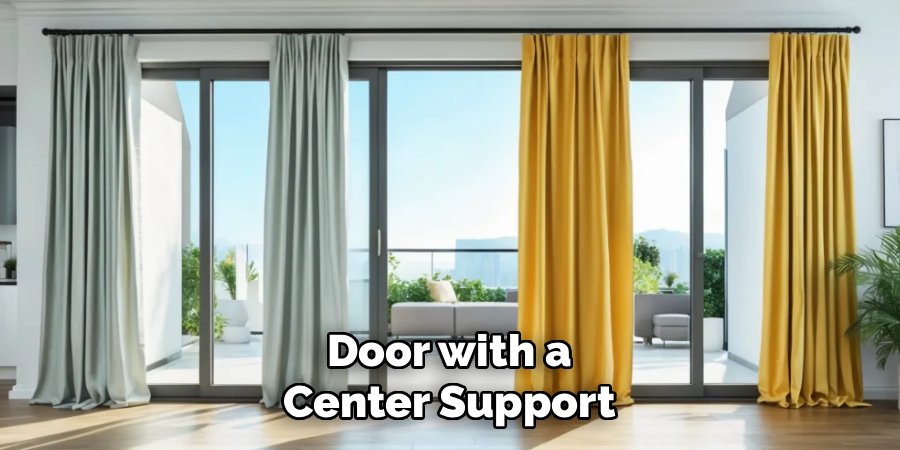 Door with a Center Support