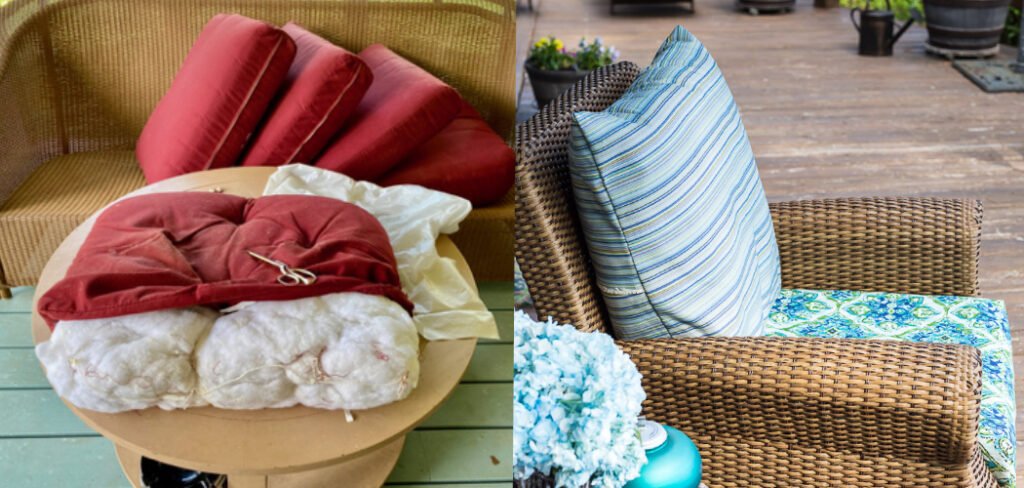 Current image: How to Make a Patio Cushion Cover