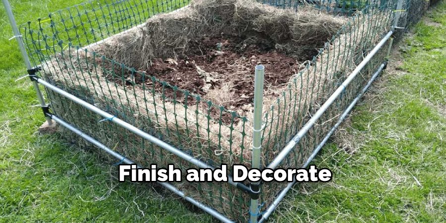 Finish and Decorate