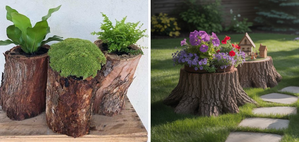How to Decorate a Stump