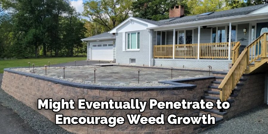 Might Eventually Penetrate to 
Encourage Weed Growth