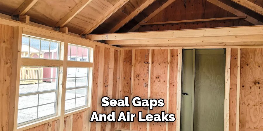 Seal Gaps and Air Leaks