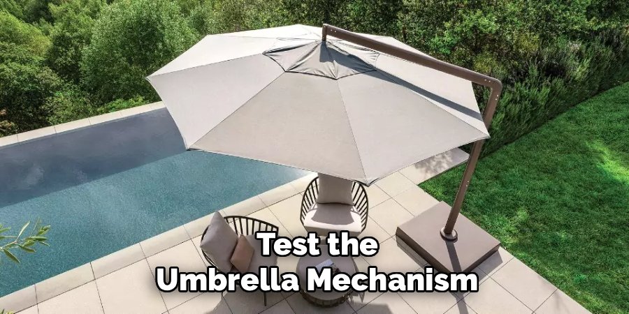 Test the Umbrella Mechanism